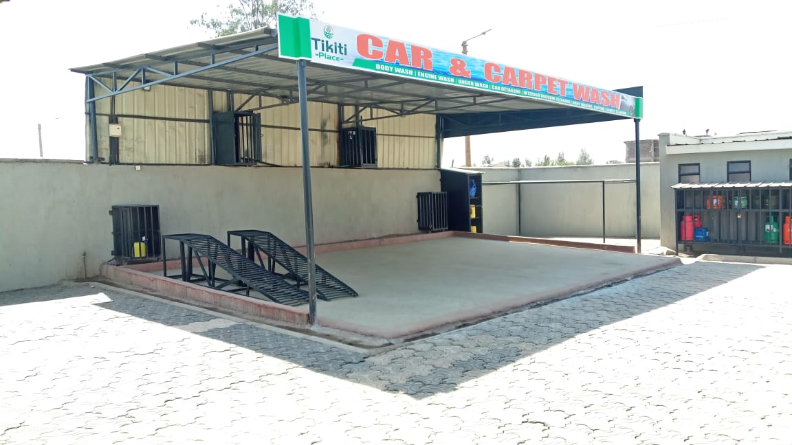 Construction of car wash project image